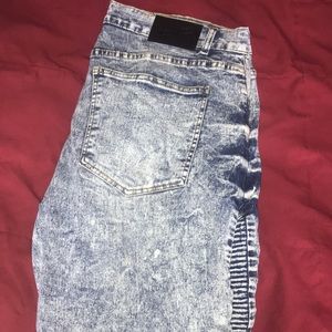 Biker jeans